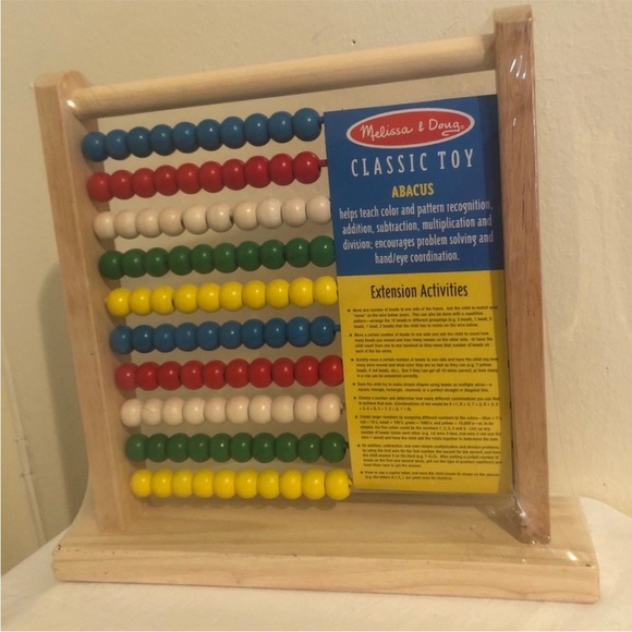 Melissa and Doug Wooden Abacus - Picture 2 of 4